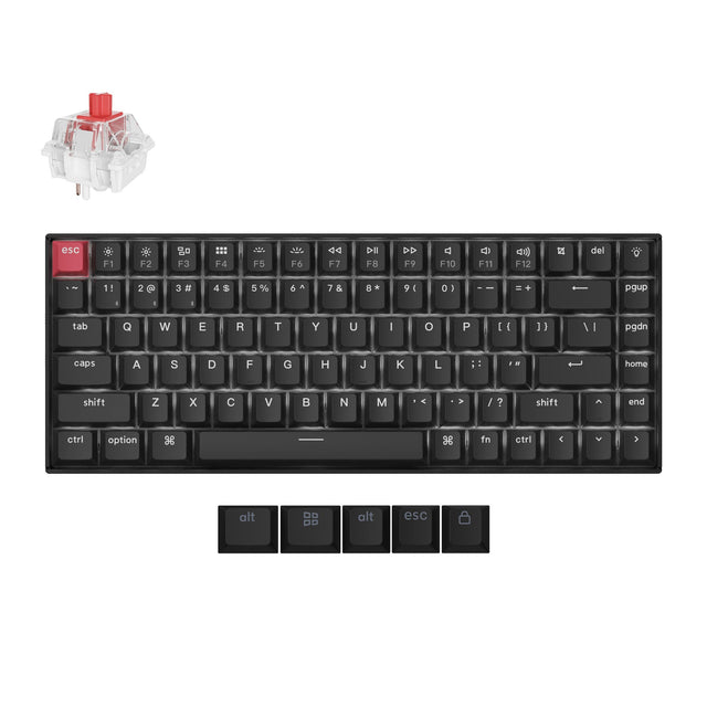 Clavier Mécanique Sans Fil Keychron K2 QMK (Version 3) (Disposition US ANSI)