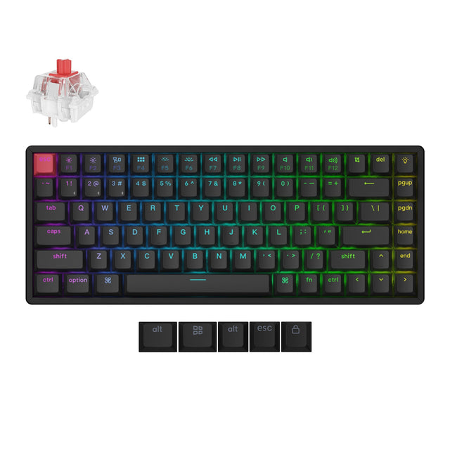 Clavier Mécanique Sans Fil Keychron K2 QMK (Version 3) (Disposition US ANSI)