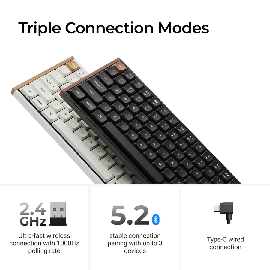 Keychron K3 HE Wireless Magnetic Switch Custom Keyboard