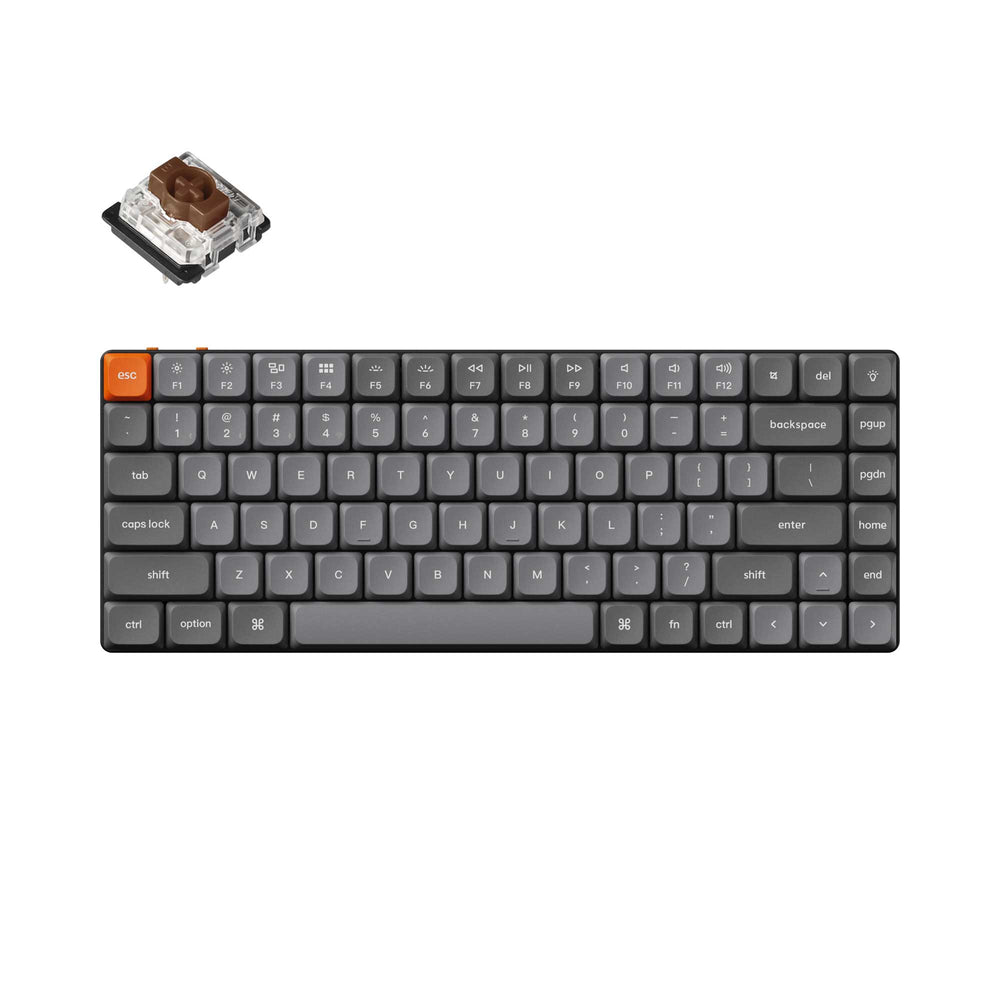Clavier mécanique personnalisé sans fil Keychron K3 Max QMK/VIA (clavier US ANSI)