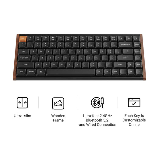 Clavier mécanique personnalisé Keychron K3 Max SE QMK sans fil (Disposition US ANSI)