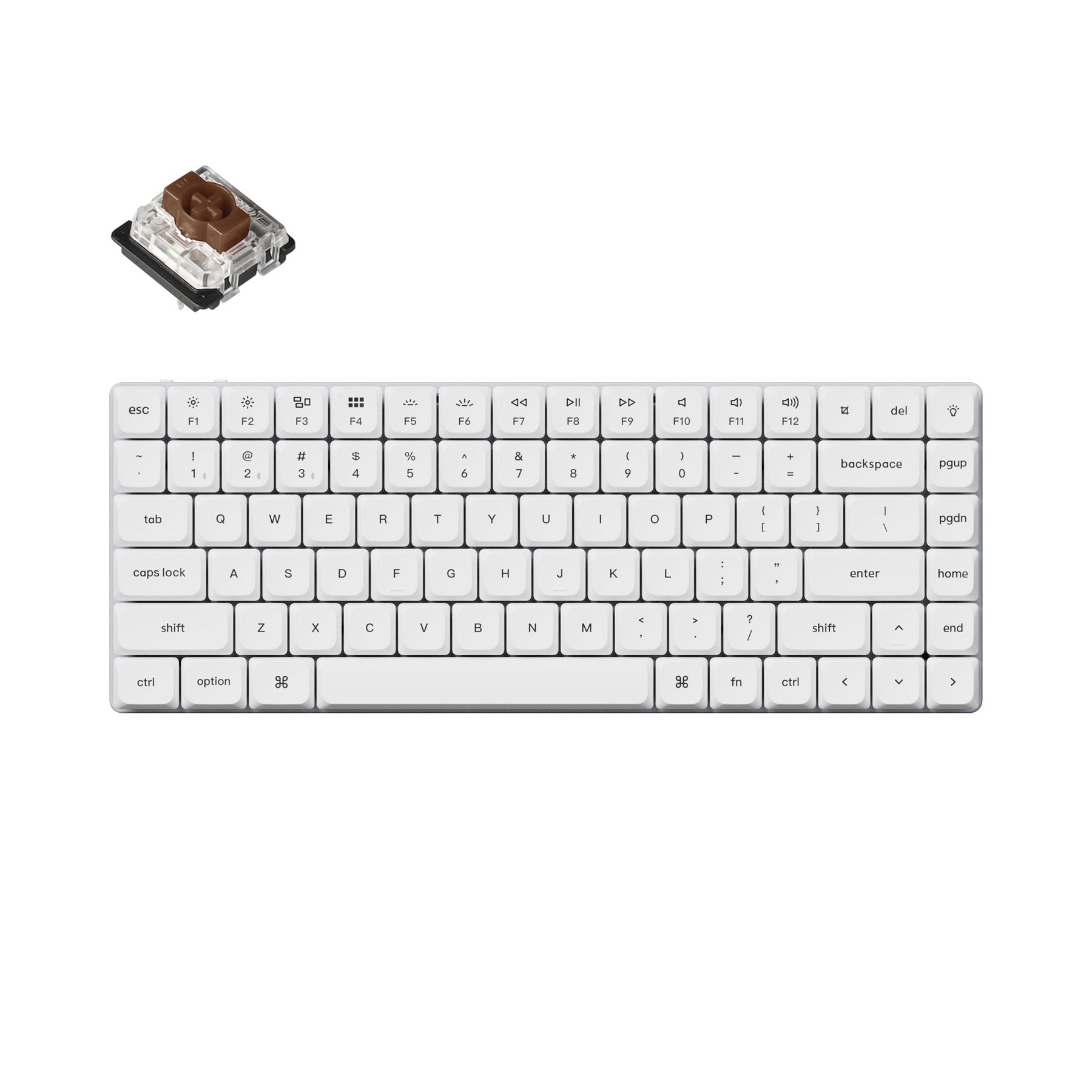 Keychron K3 Pro QMK/VIA Wireless Custom Mechanical Keyboard(US ANSI Layout)