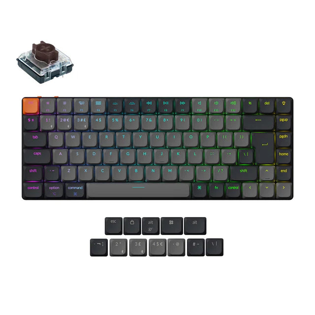 Keychron K3 QMK Wireless Mechanical Keyboard ISO Layout - Version 3