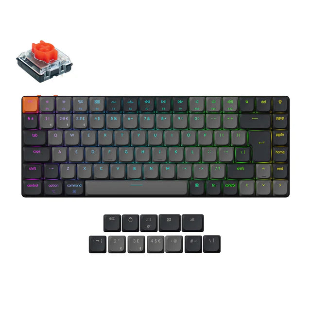 Keychron K3 QMK Wireless Mechanical Keyboard ISO Layout - Version 3