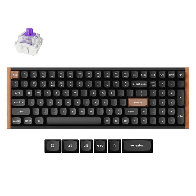 Clavier personnalisé Keychron K4 HE sans fil à interrupteur magnétique