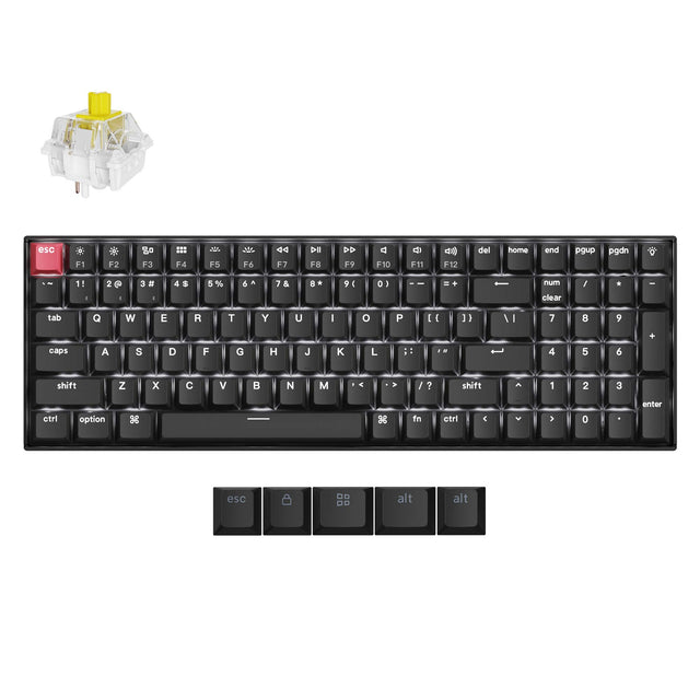 Keychron K4 QMK Wireless Mechanical Keyboard (Version 3)(US ANSI Layout)