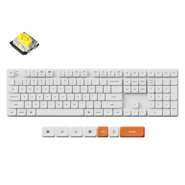 Clavier mécanique personnalisé sans fil Keychron K5 Max QMK/VIA (clavier US ANSI)