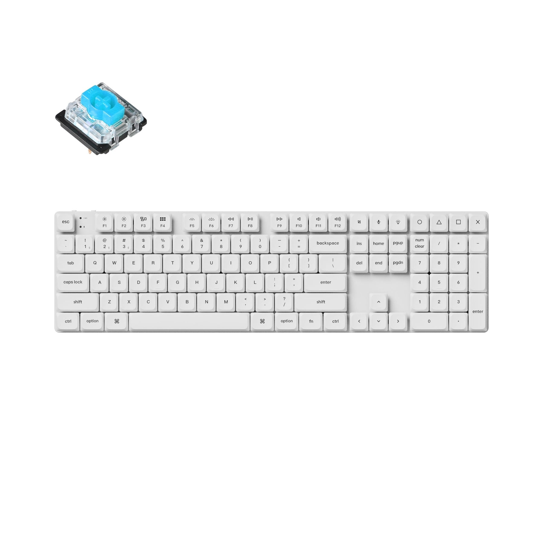 Clavier mécanique personnalisé sans fil Keychron K5 Pro QMK/VIA (disposition US ANSI)