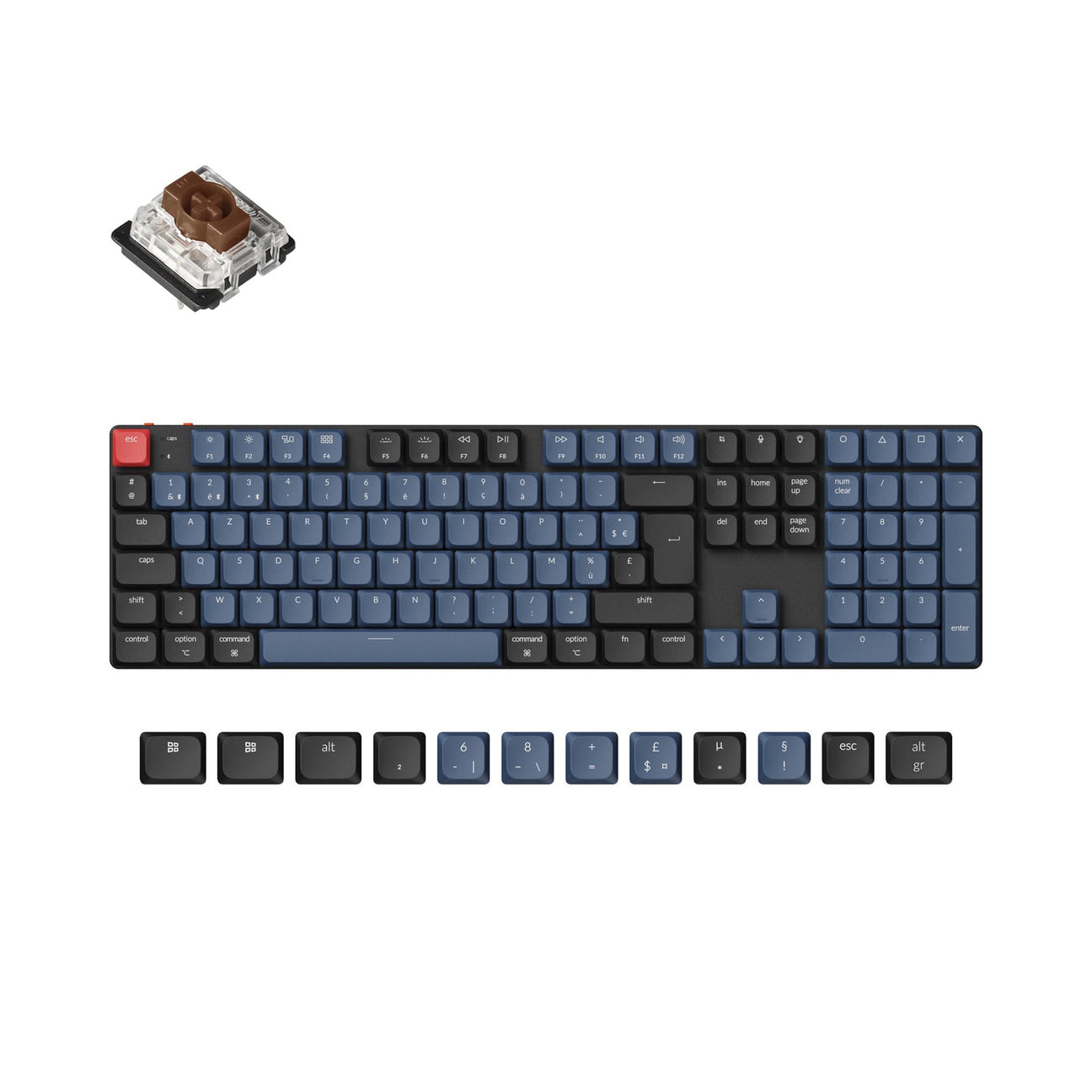 Linux French Keyboard Layout French ISO Layout Keyboards