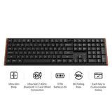Clavier mécanique personnalisé sans fil Keychron K5 Ultra 8K (Disposition US ANSI)