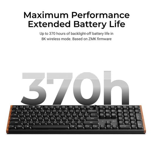 Clavier mécanique personnalisé sans fil Keychron K5 Ultra 8K (Disposition US ANSI)
