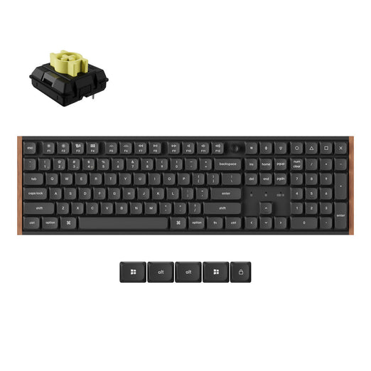 Clavier mécanique personnalisé sans fil Keychron K5 Ultra 8K (Disposition US ANSI)