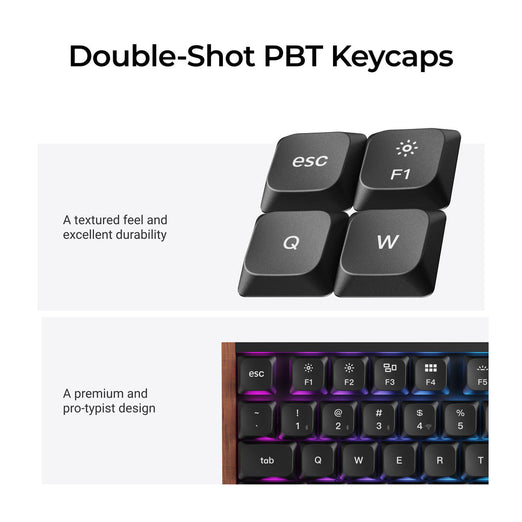 Clavier mécanique personnalisé sans fil Keychron K5 Ultra 8K (Disposition US ANSI)