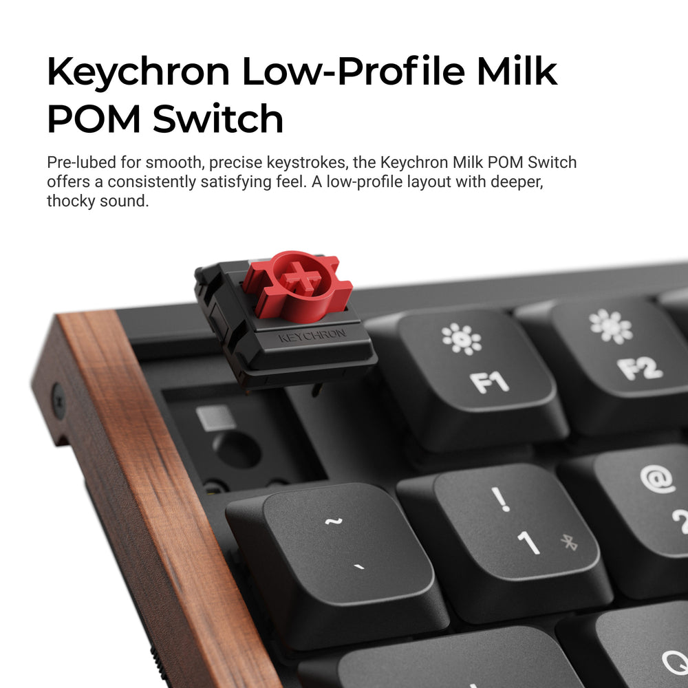 Keychron K5 Ultra 8K Wireless Custom Mechanical Keyboard (US ANSI Layout)