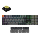 Clavier mécanique sans fil Keychron K5 QMK disposition ISO - Version 2