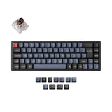 Keychron K6 Pro QMK/VIA Clavier mécanique sans fil Collection de mises en page ISO