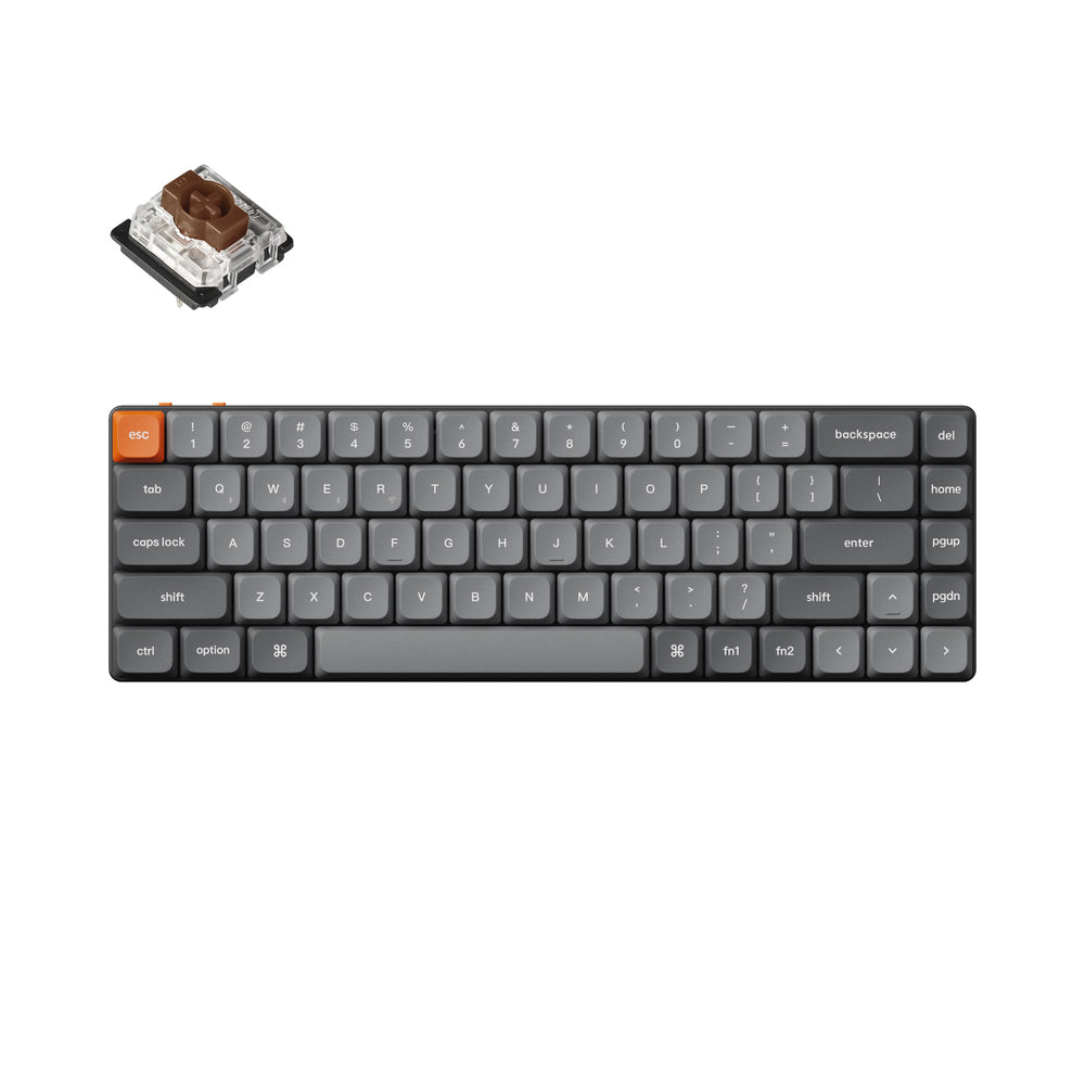 Clavier mécanique personnalisé sans fil Keychron K7 Max QMK/VIA (clavier US ANSI)