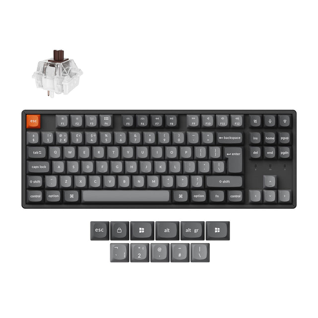 Keychron K8 Max QMK Wireless Mechanical Keyboard ISO Layout Collection