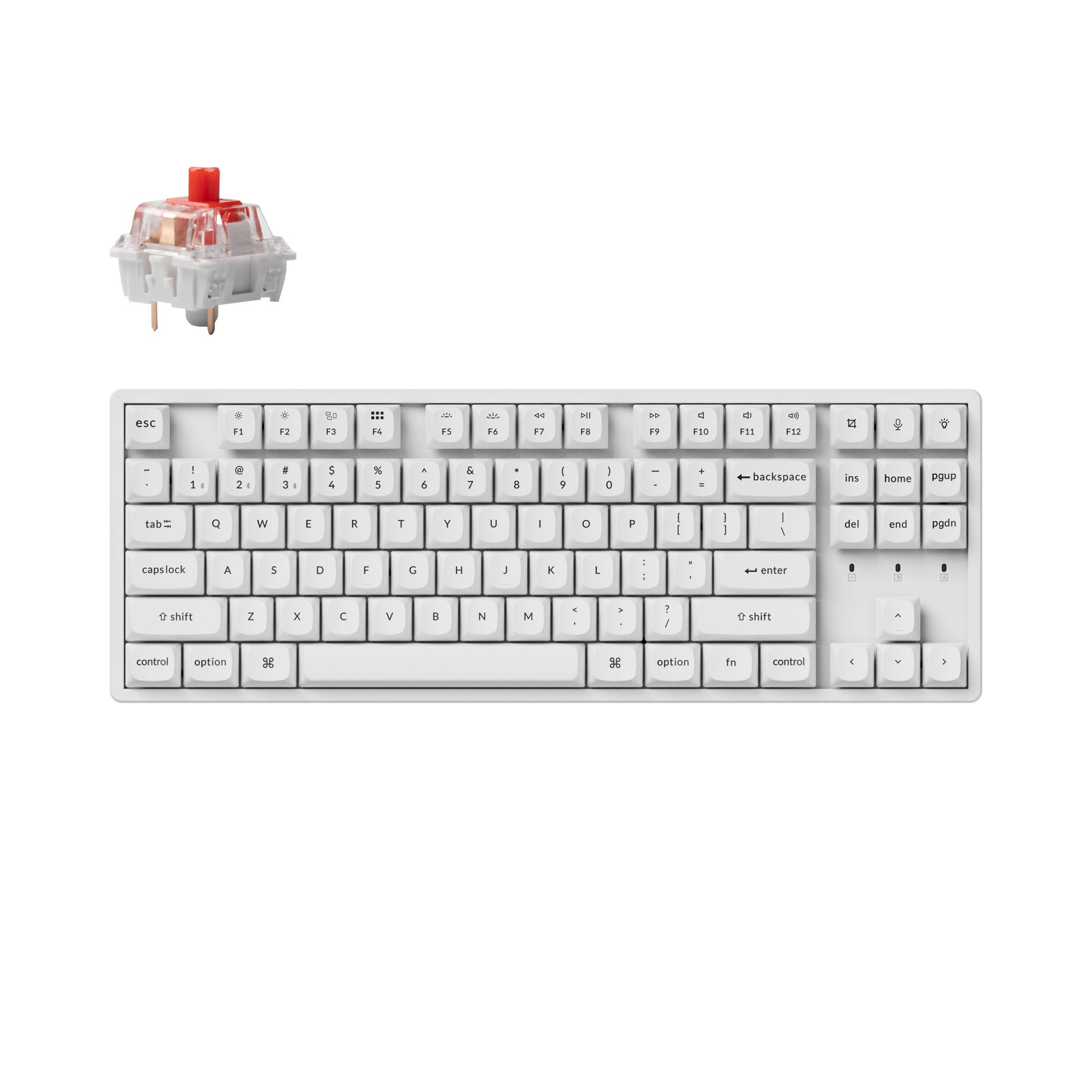Keychron K8 Pro QMK/VIA Wireless Mechanical Keyboard(US ANSI Layout)