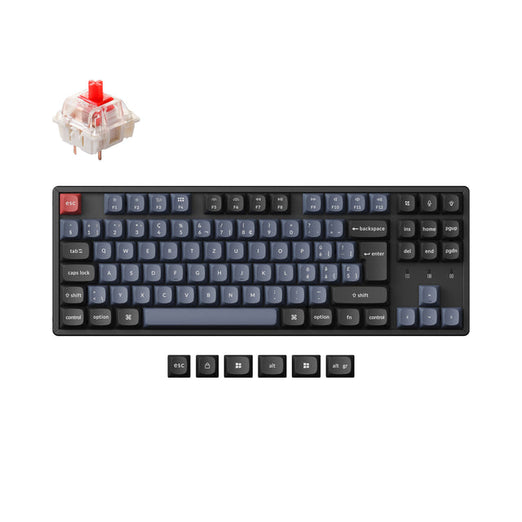 Keychron K8 Pro QMK/VIA Clavier mécanique sans fil Collection de mises en page ISO
