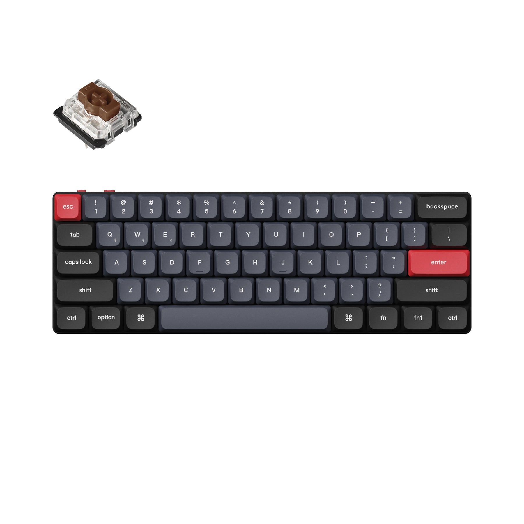 Clavier mécanique personnalisé sans fil Keychron K9 Pro QMK/VIA (disposition US ANSI)
