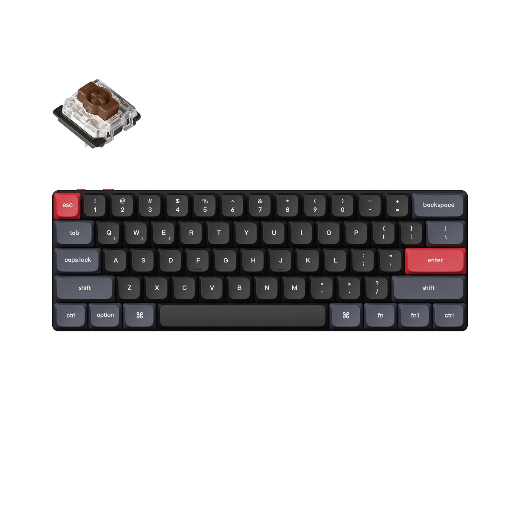 Clavier mécanique personnalisé sans fil Keychron K9 Pro QMK/VIA (disposition US ANSI)