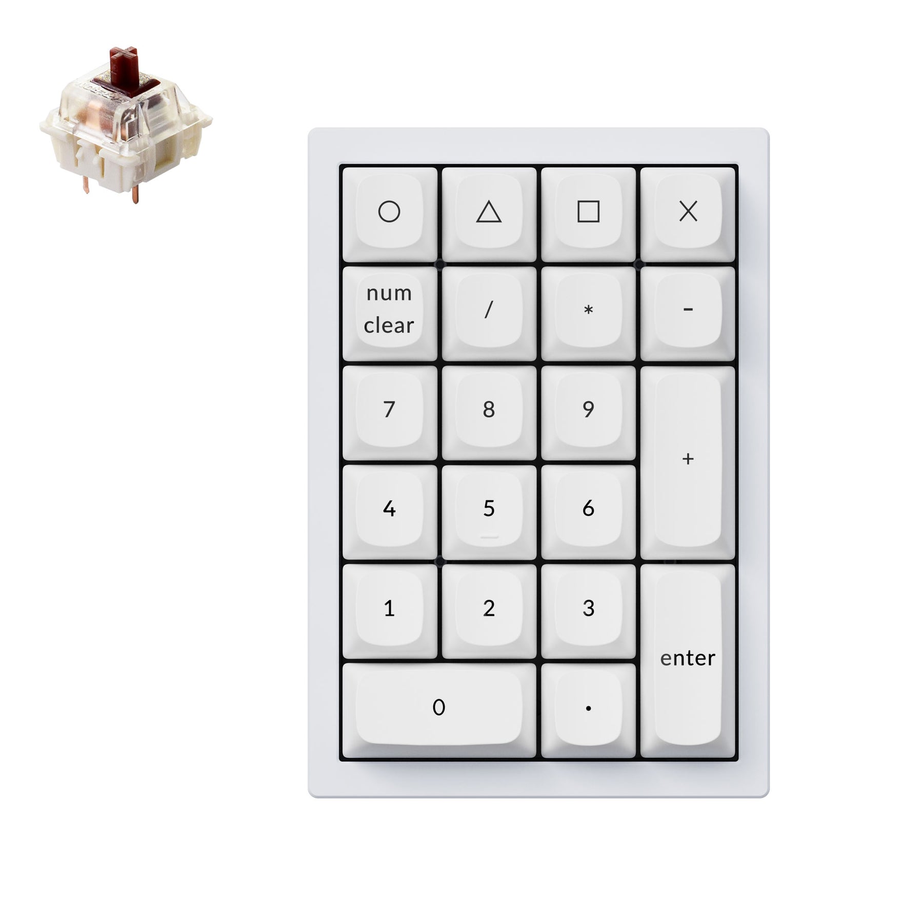 Keychron Q0 QMK Pavé numérique personnalisé filaire