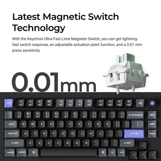 Keychron Q1 HE 8K Magnetic Switch Keyboard
