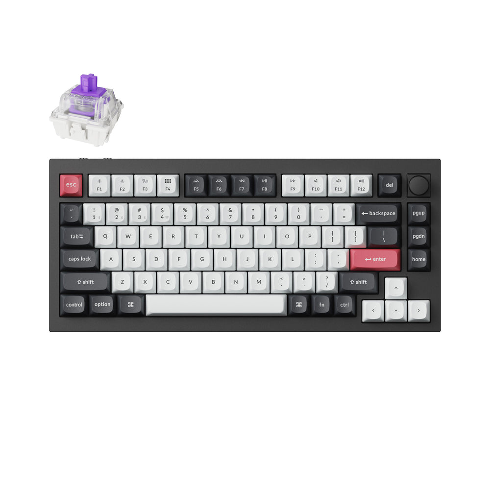 Clavier personnalisé sans fil Keychron Q1 HE QMK (disposition US ANSI)