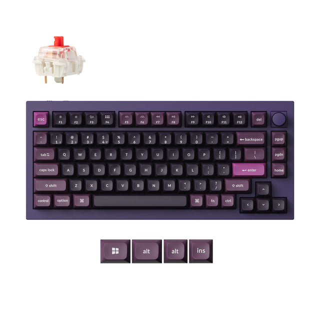 Keychron Q1 Max QMK/VIA Wireless Custom Mechanical Keyboard(US ANSI Layout)