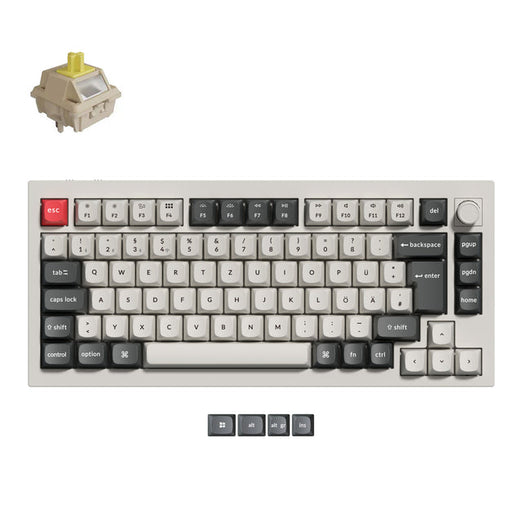 Keychron Q1 Ultra 8K Wireless Custom Mechanical Keyboard ISO Layout Collection