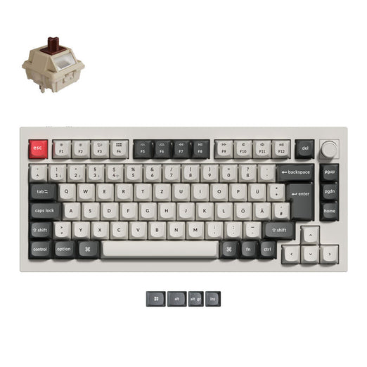 Keychron Q1 Ultra 8K Wireless Custom Mechanical Keyboard ISO Layout Collection