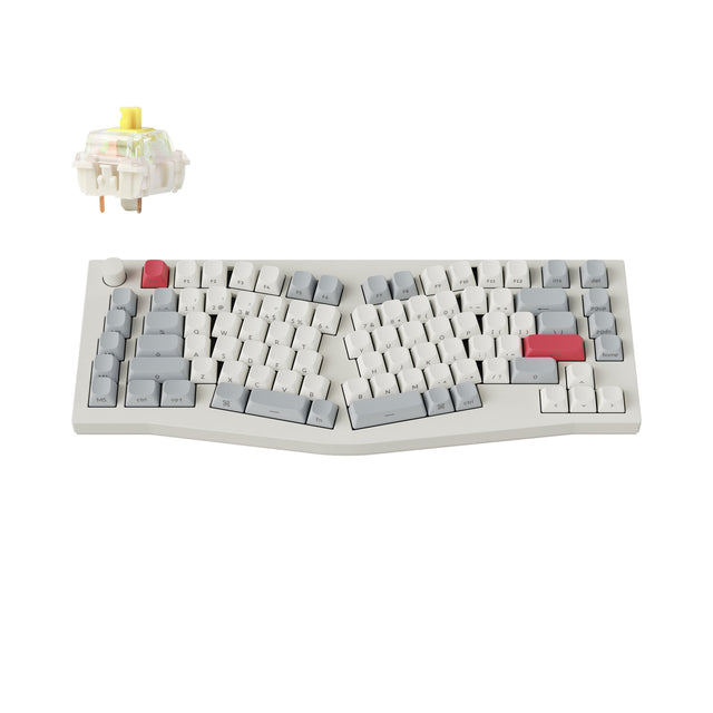 Keychron Q10 Max (Alice Layout) QMK/VIA Wireless Custom Mechanical Keyboard(US ANSI Layout)