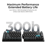 Clavier mécanique personnalisé sans fil Keychron Q11 Ultra 8K (Disposition US ANSI)