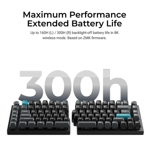 Clavier mécanique personnalisé sans fil Keychron Q11 Ultra 8K (Disposition US ANSI)