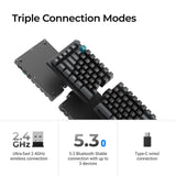 Clavier mécanique personnalisé sans fil Keychron Q11 Ultra 8K (Disposition US ANSI)