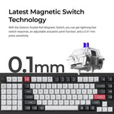 Keychron Q12 HE QMK Wireless Custom Keyboard (US ANSI Layout)