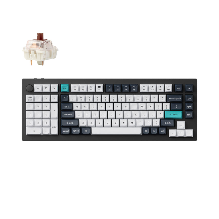 Clavier mécanique personnalisé sans fil Keychron Q12 Max QMK/VIA (disposition US ANSI)