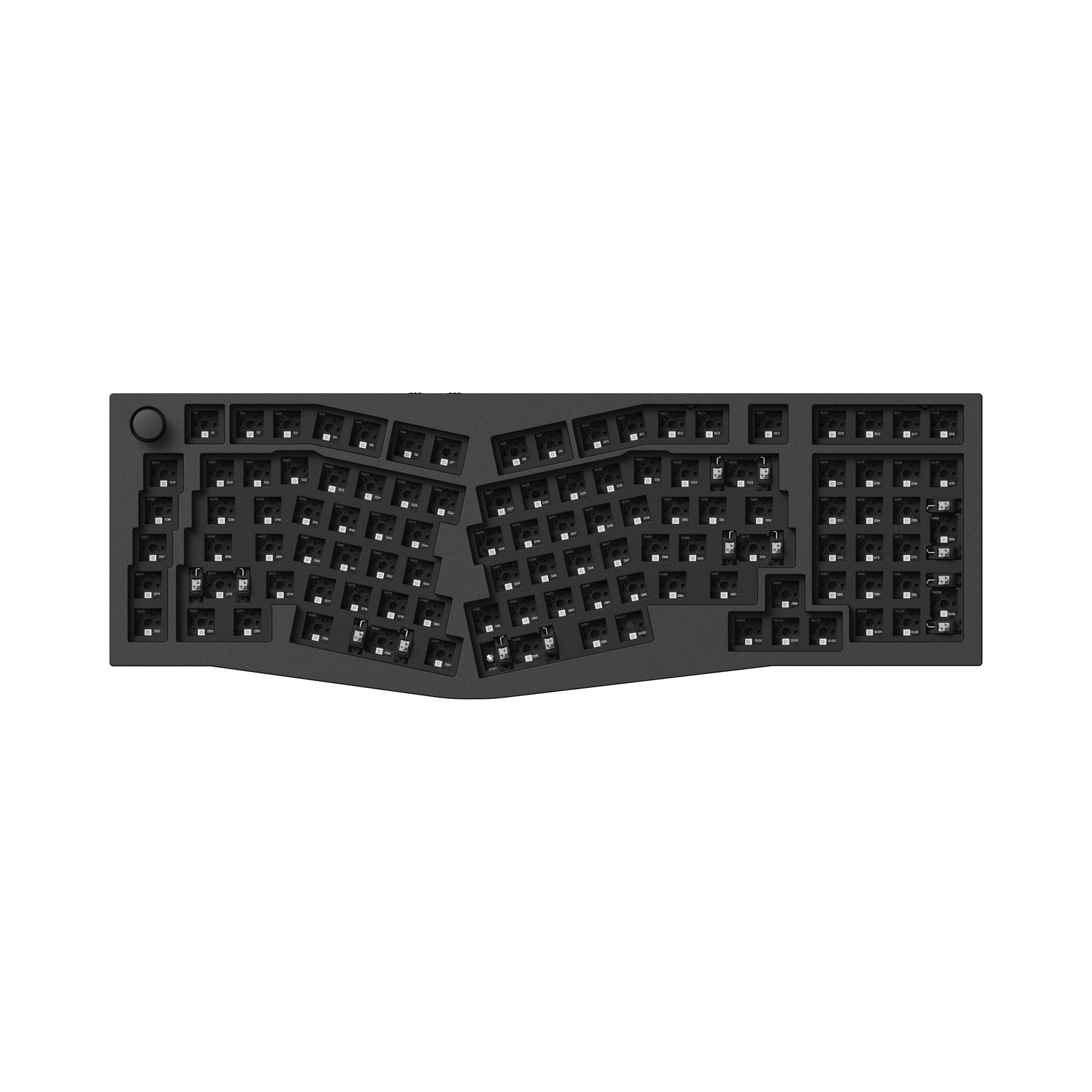 Keychron Q13 Pro (disposition Alice) Clavier mécanique personnalisé sans fil QMK/VIA (disposition US ANSI)
