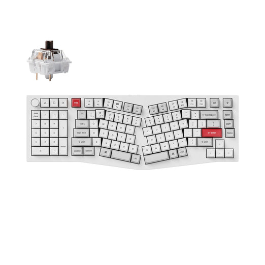 Keychron Q14 Pro (Alice Layout) QMK/VIA Wireless Custom Mechanical Keyboard (US ANSI Layout)