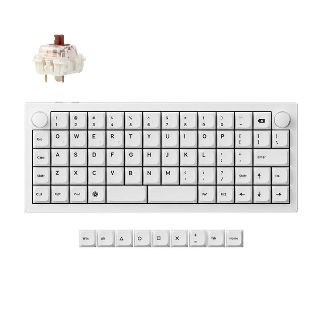 Clavier mécanique personnalisé sans fil Keychron Q15 Max QMK (disposition US ANSI)