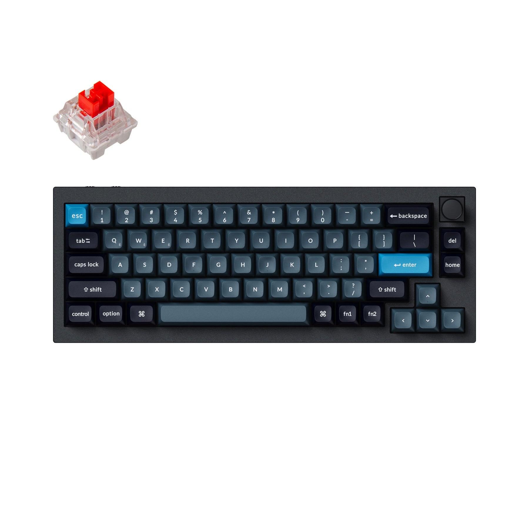 Clavier mécanique personnalisé sans fil Keychron Q2 Pro QMK/VIA (disposition US ANSI)