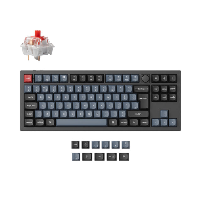 Keychron Q3 Pro QMK Custom Mechanical Keyboard ISO Layout Collection