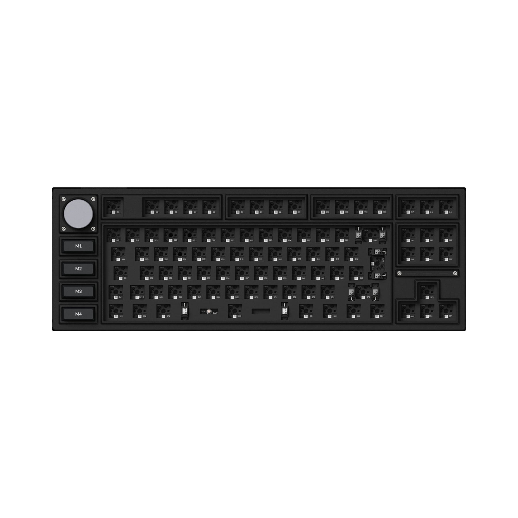 Clavier mécanique personnalisé sans fil Keychron Q3 Pro QMK/VIA (disposition US ANSI)