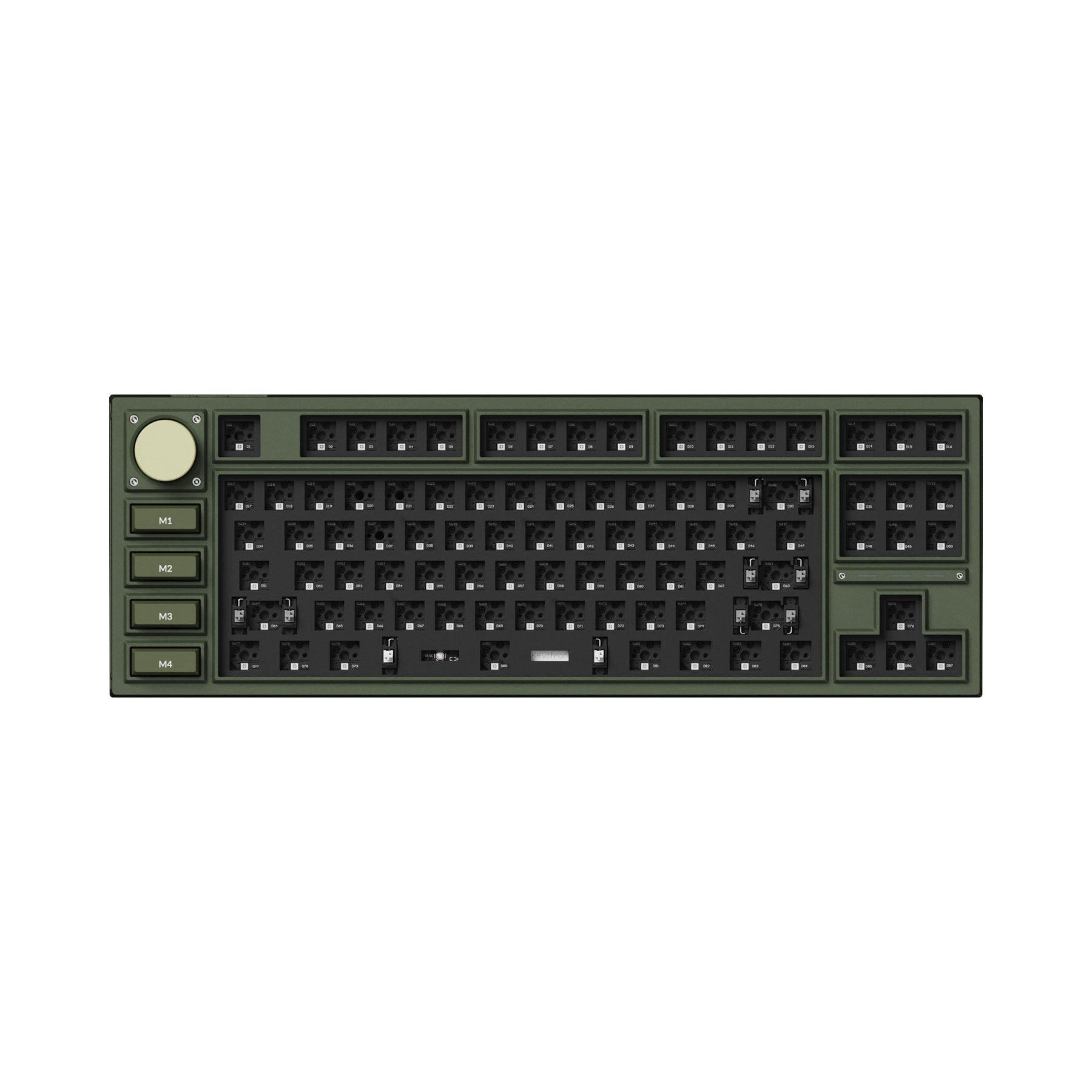 Clavier mécanique personnalisé sans fil Keychron Q3 Pro QMK/VIA (disposition US ANSI)