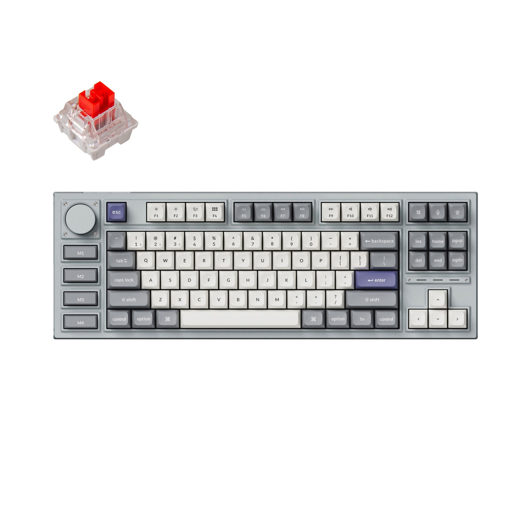 Clavier mécanique personnalisé sans fil Keychron Q3 Pro QMK/VIA (disposition US ANSI)