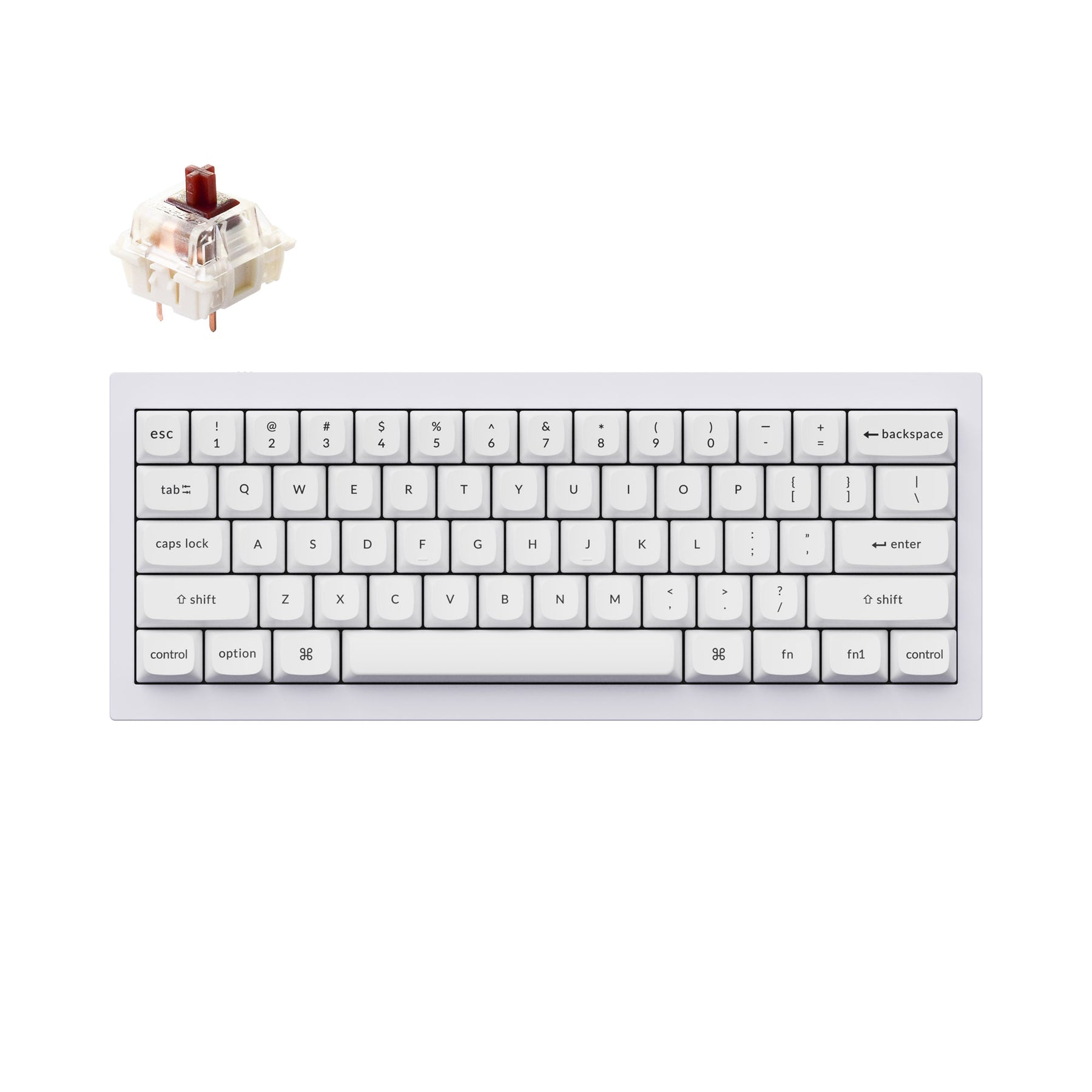 Clavier mécanique personnalisé filaire Keychron Q4 QMK (disposition US ANSI)