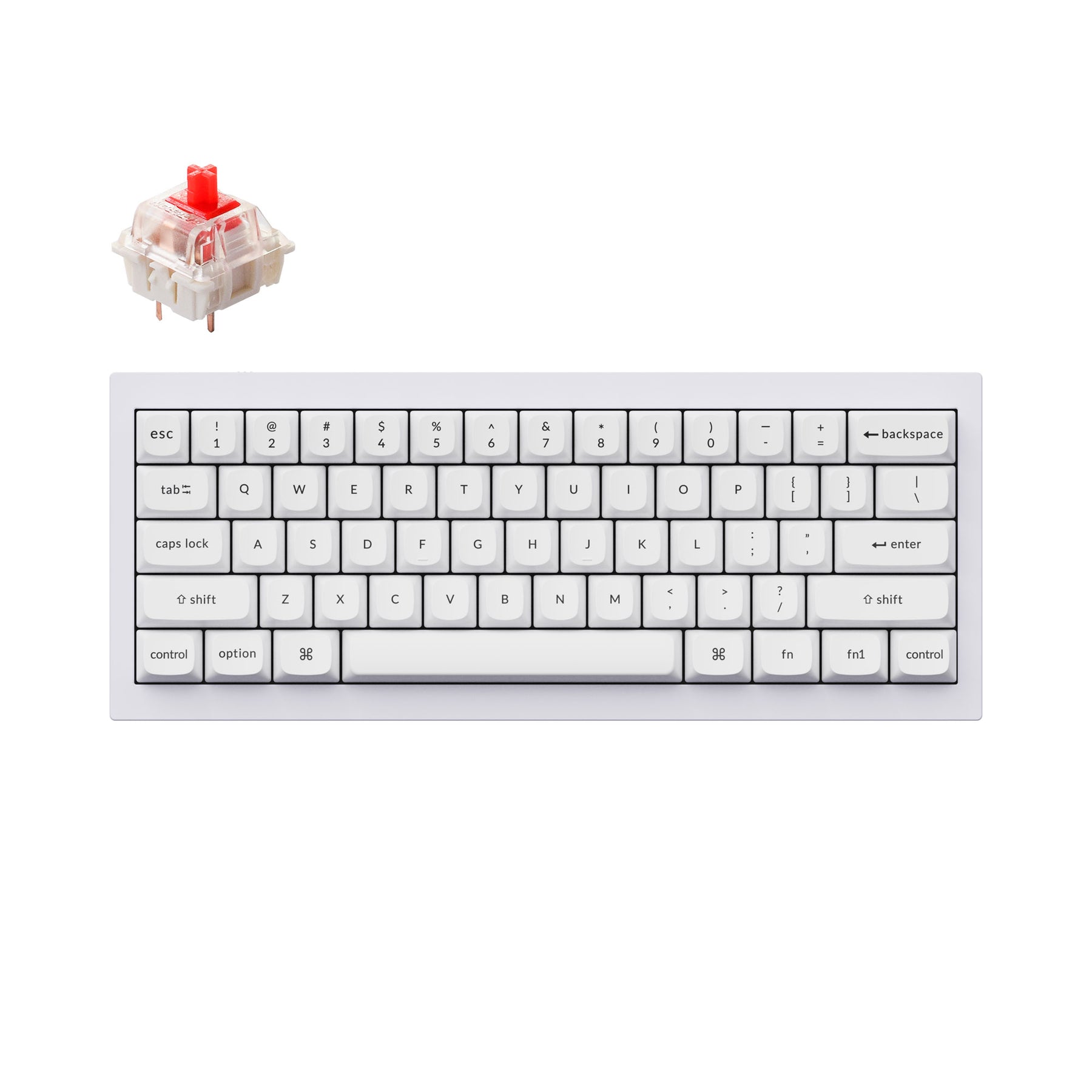 Clavier mécanique personnalisé filaire Keychron Q4 QMK (disposition US ANSI)