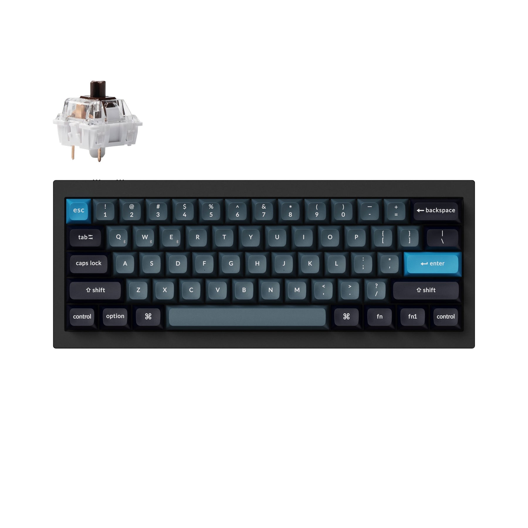 Clavier mécanique personnalisé sans fil Keychron Q4 Pro QMK/VIA (disposition US ANSI)
