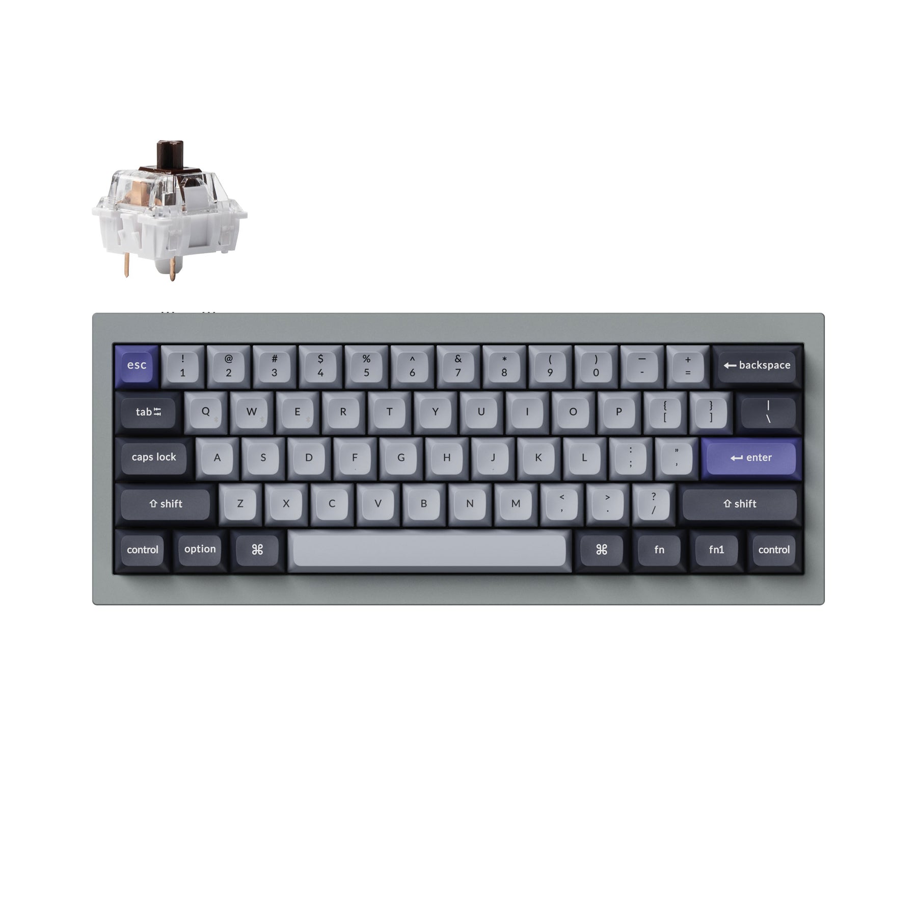 Clavier mécanique personnalisé sans fil Keychron Q4 Pro QMK/VIA (disposition US ANSI)
